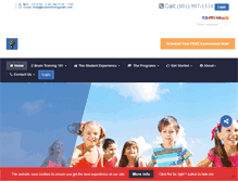 Tablet Screenshot of braintutoringutah.com